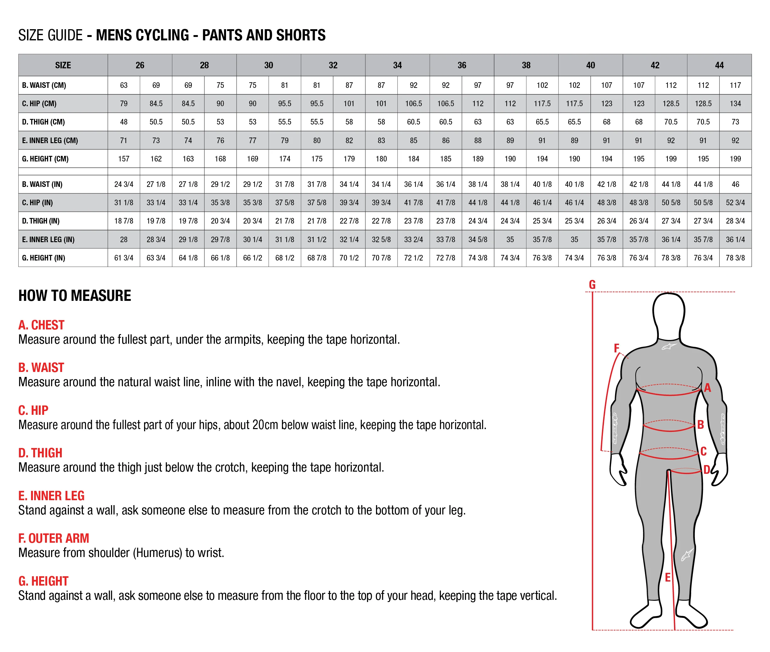 Size guide